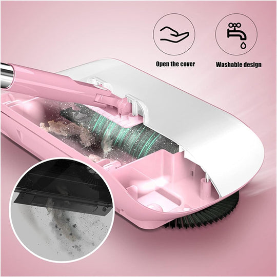 VibraSweep Handwischer & Mop — Mühelos strahlende Böden ohne Bücken oder Stromstress | Brehn