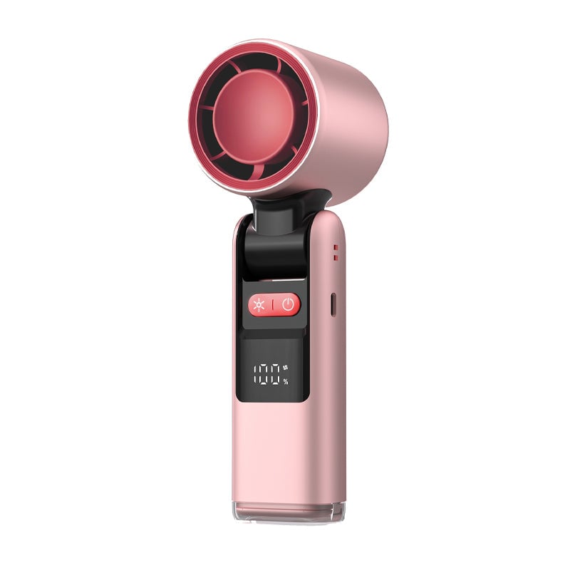 Faltender Mini Handheld Hochgeschwindigkeits-USB-wiederaufladbarer Turbo Ventilator | Brehn