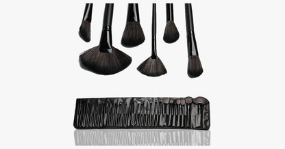Schwarzes Make-up-Pinselset mit 32 Pinseln und Etui – Ein wahrer Retter für jedes Make-up
