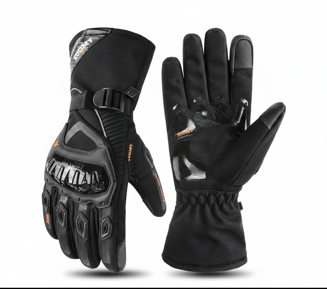 ArcticRide Wasserdichte, isolierte Motorradhandschuhe – Ultimativer Winterschutz