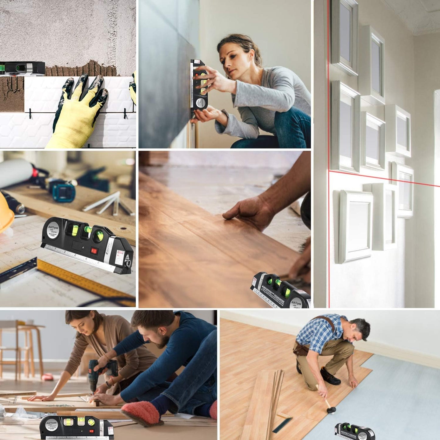 TrueAlign Laser Level — Ziehe perfekte Linien im Handumdrehen und fühle dich wie ein Profi ohne Stress | Brehn