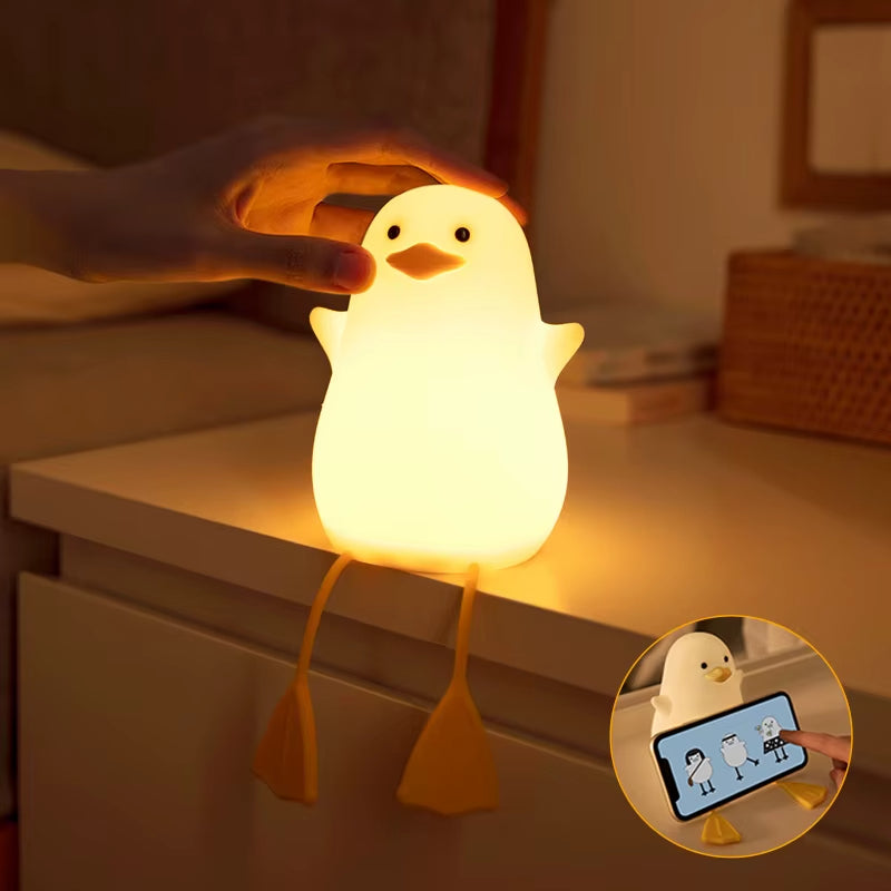 Charmante Ente Sanfte Glow LED Schreibtischlampe | Brehn