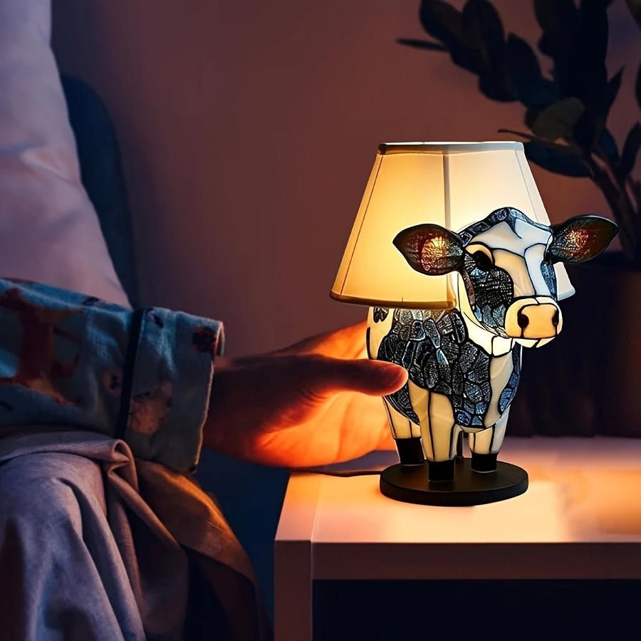 Brehn | Kreative Kuh Tischlampe - Erhellen Sie Ihre Nächte - Einzigartiges Design - Beruhigende Atmosphäre