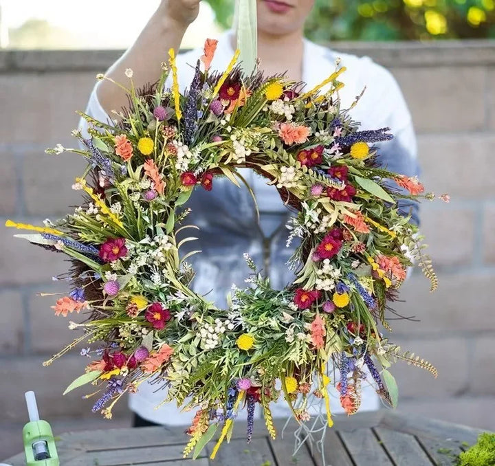 Brehn | Handgemachter Texas Wildblumenkranz