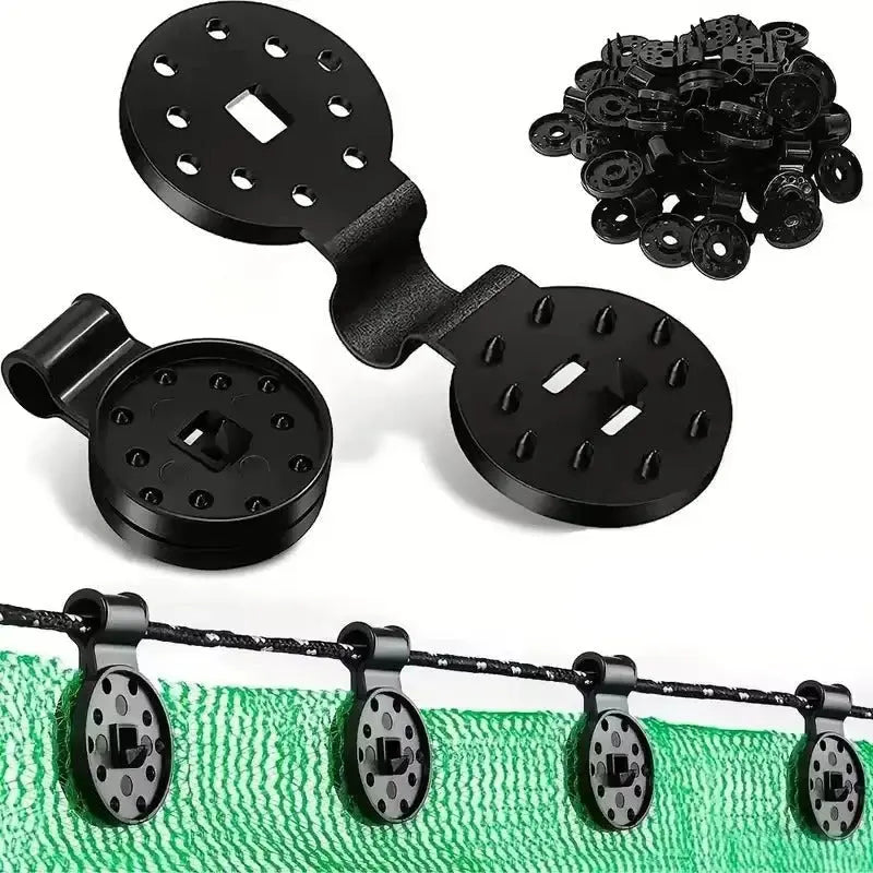 GardenGrip Pro Clips — Nie wieder wackelige Netze dank sicherem Halt bei jedem Wetter! | Brehn