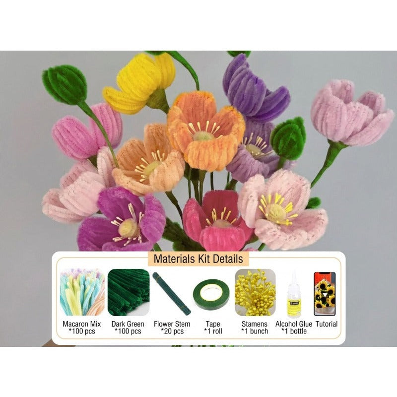 Brehn | DIY Chenille Blumenkit