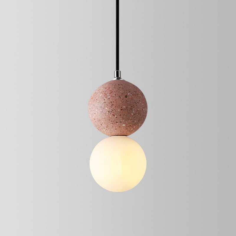 Brehn | Aurora Glow - Luxe LED Pendelleuchte in Schwarz/Weiß