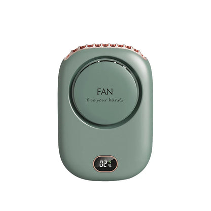 Tragbarer USB-wiederaufladbarer hängender Nacken-Mini-Ventilator | Brehn