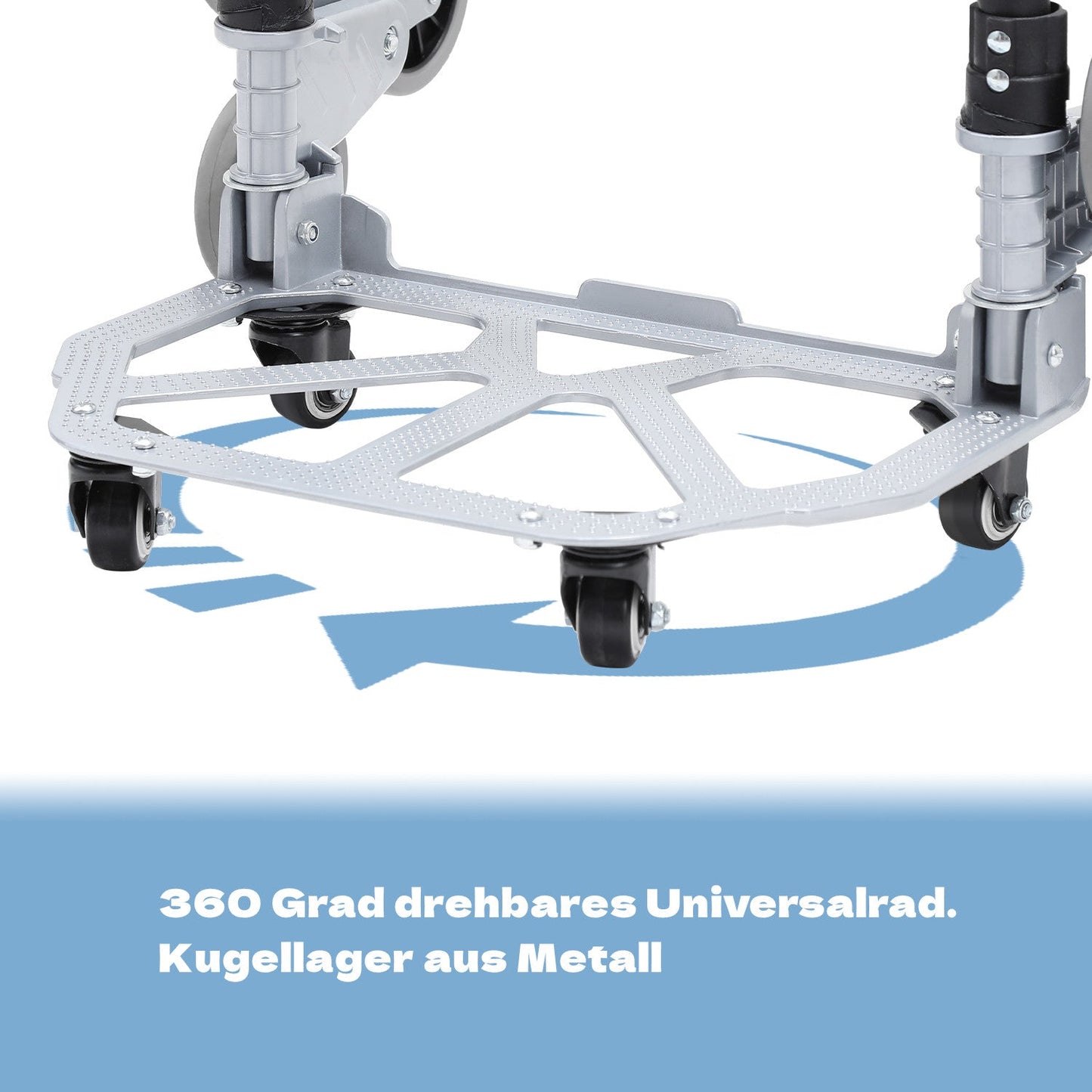 Treppensteiger Sackkarre Klappbar Treppenhandwagen bis 75kg | Brehn