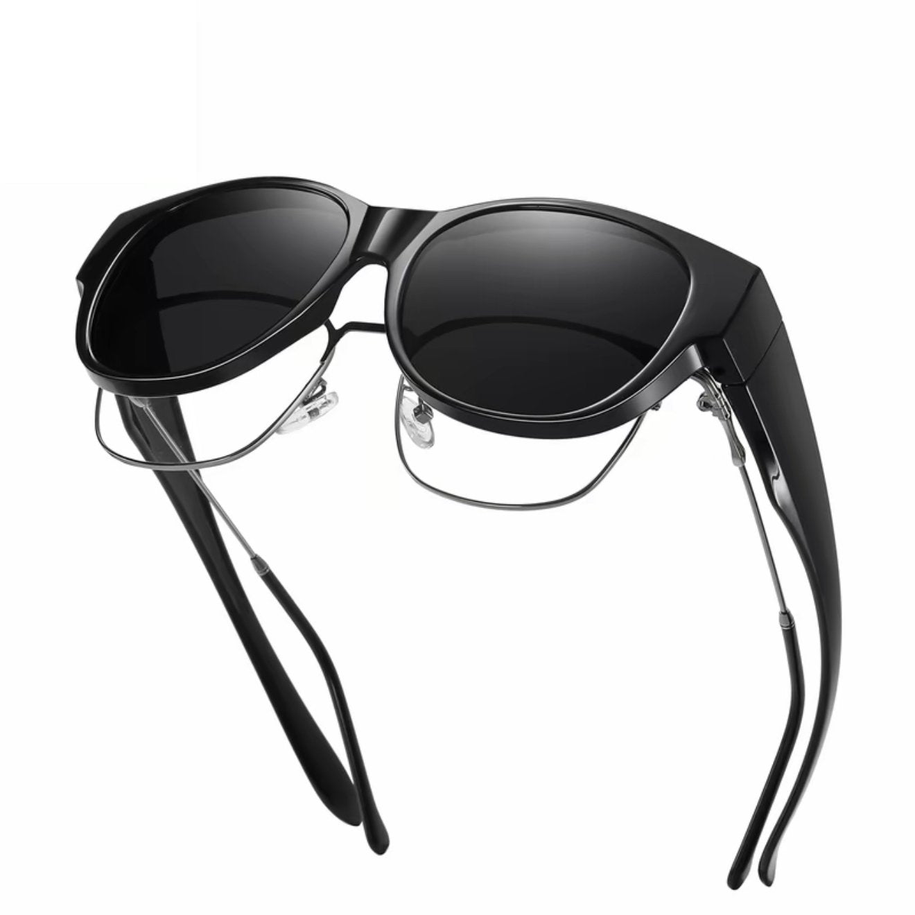 Übergroße Cat-Eye-Sonnenbrille UV400 Polarisiert | Brehn