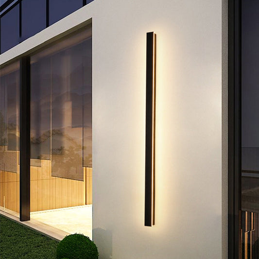 Elegante Outdoor-LED-Wandleuchte