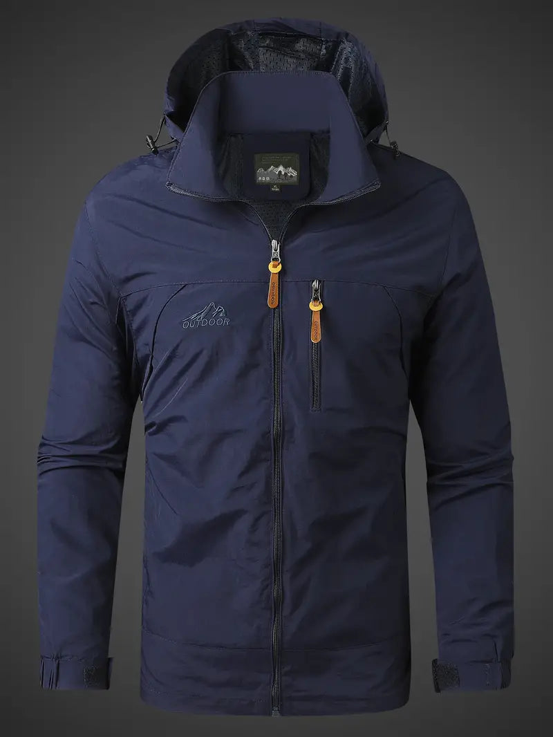 Brehn | Wasser- und Winddichte Herren Outdoor Jacke für alle Aktivitäten