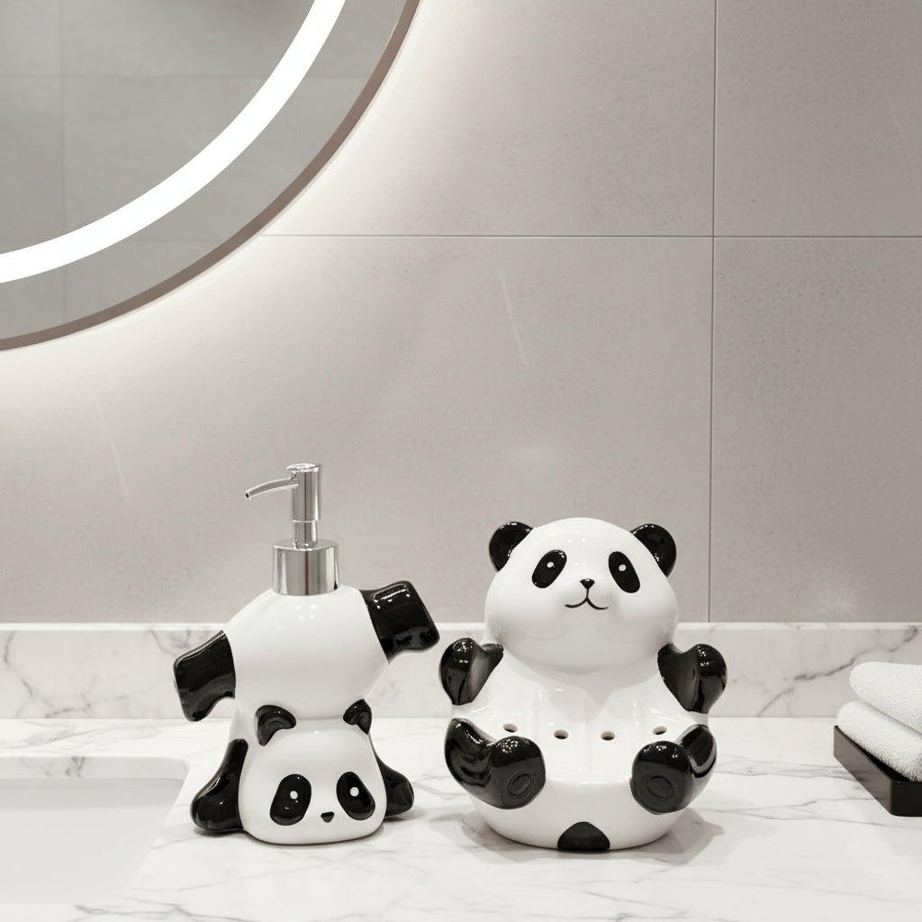 Brehn | Flexibler Panda Seifenspender