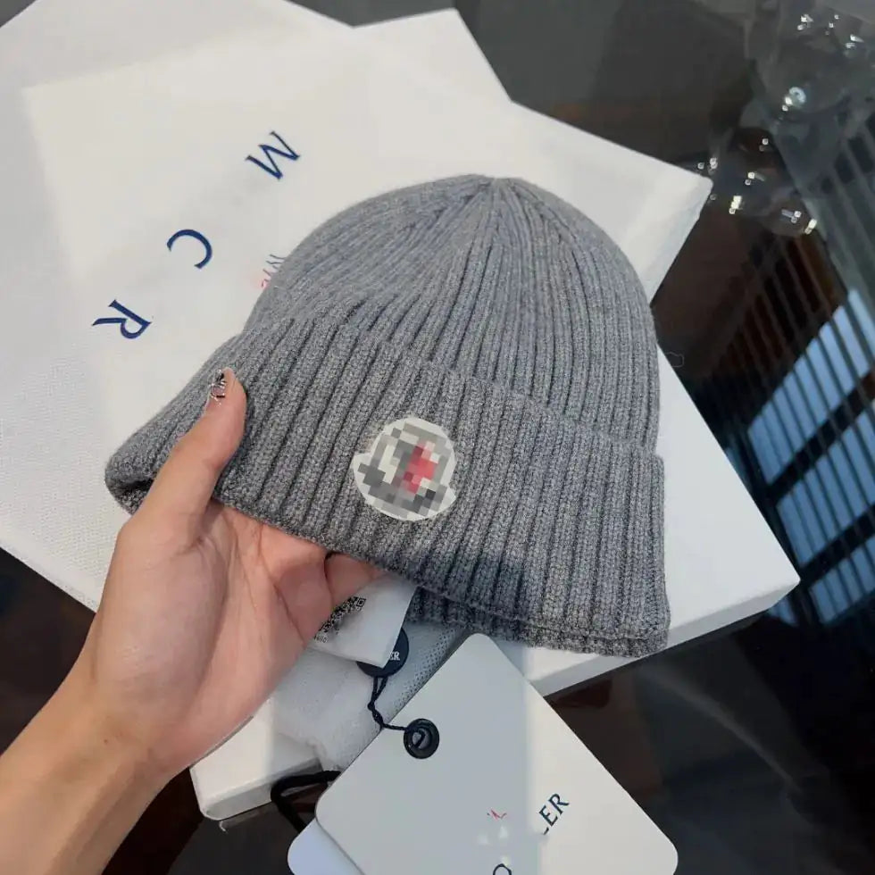 BowLift Designer Knit Beanie | Warm Ribbed Knit Hat for Men and Women | Luxury Winter Style