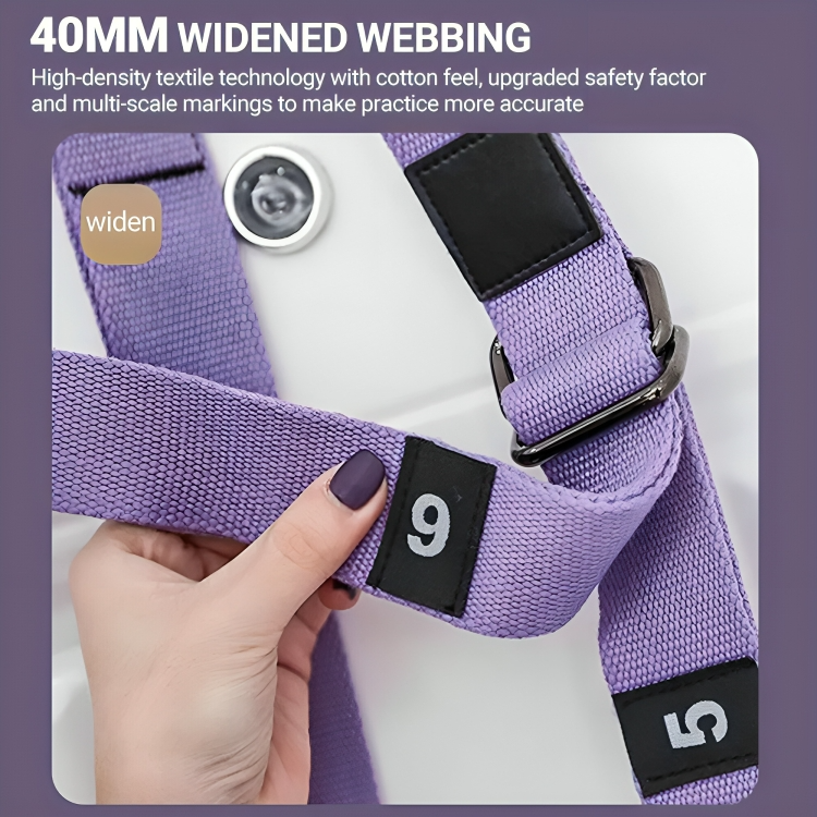 Brehn | LuxAura AeroStretch Aerial Yoga Rope | Hochwertiges, flexibles Seil für schwebendes Yoga mit optimaler Unterstützung und Komfort