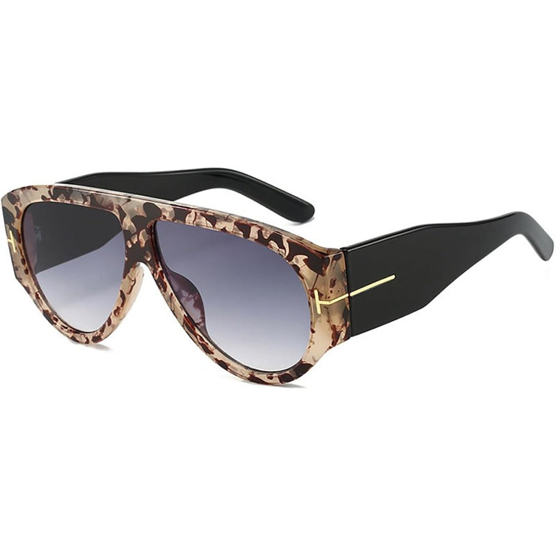 Oversized UV400 Flieger-Sonnenbrille Brehn