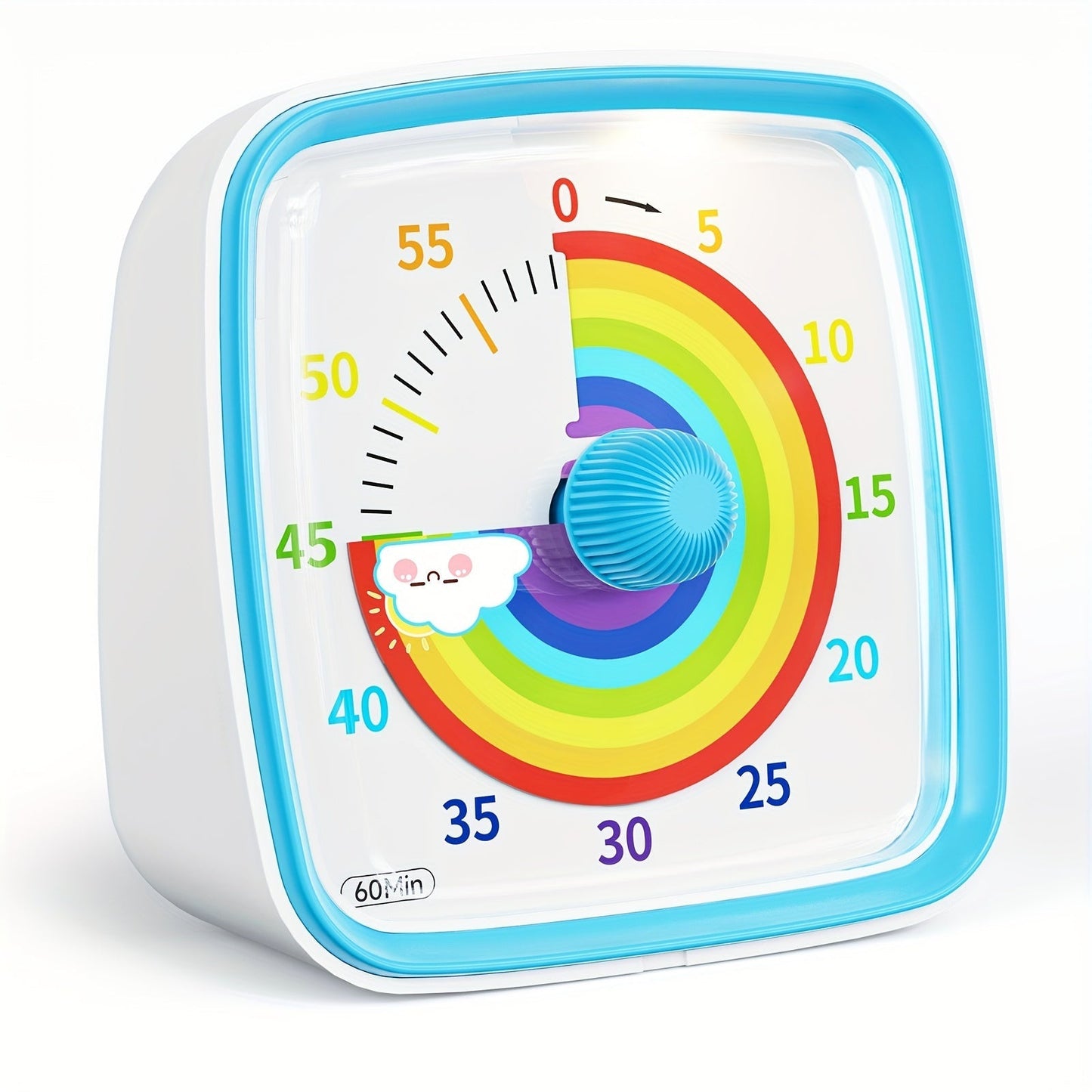 Rainbow Time Management Timer – Visueller 60-Minuten-Countdown-Timer für Studium, Arbeit und Zuhause | Brehn