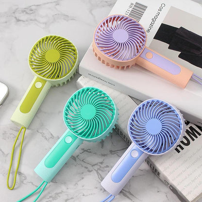 Mini Handheld USB Wiederaufladbarer Ventilator - 3-Gang Tragbarer Luftkühler | Brehn