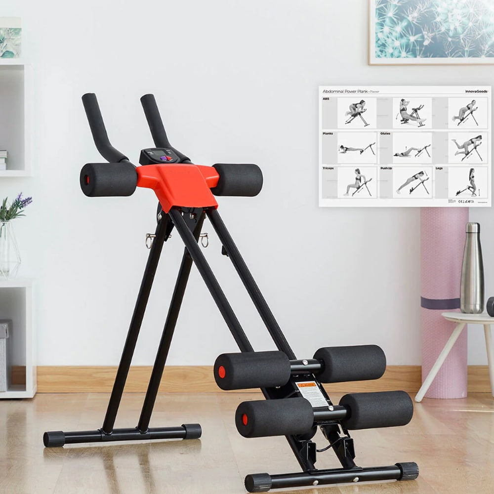 Trainingsbank (AB Rocket) – Bauch, Arme, Oberschenkel mit Trainingscomputer | Brehn