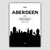 Aberdeen, Schottland, Skyline, Stadtansicht (Druck)
