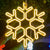 Wasserdichte LED Schneeflockenlichter für festliche Winterdekoration