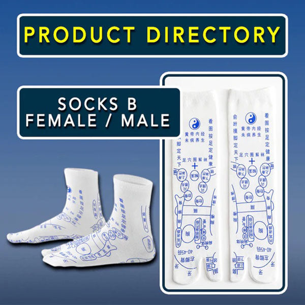 Brehn | Shay™ Akupressur Reflexzonenmassage Socken