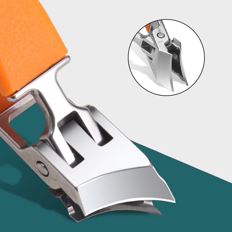 Brehn | Breite Kieferöffnung Anti-Spritz Neigungsnagelknipser