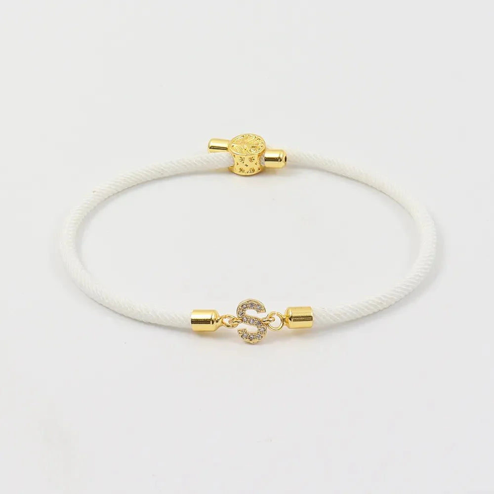Brehn | Verstellbare Buchstaben Armbänder