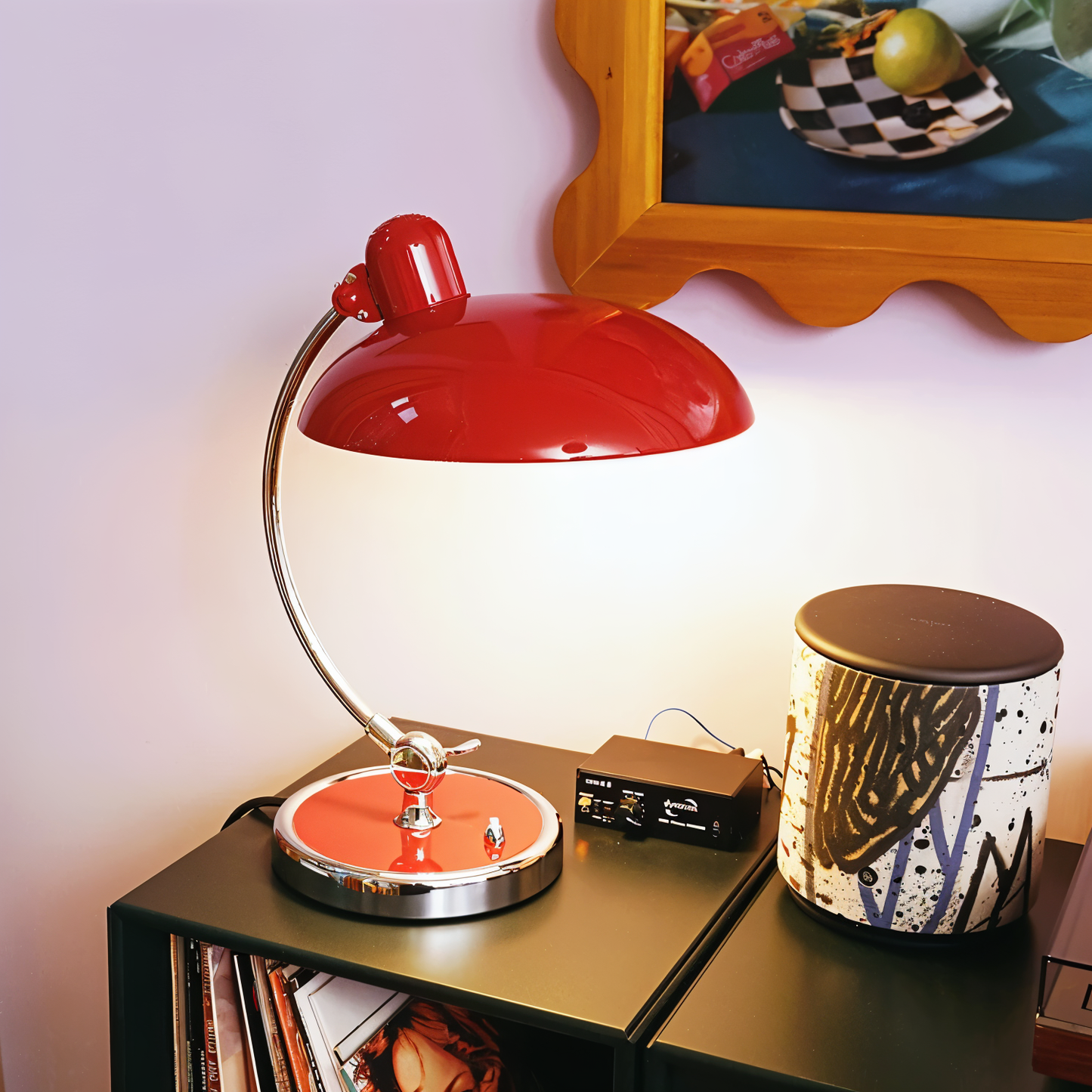 Brehn | Verstellbare Vintage Eisen Schreibtischlampe – Virella