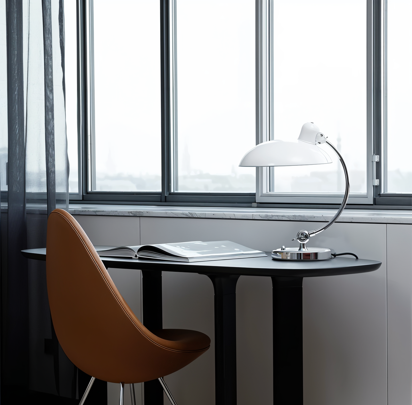 Brehn | Verstellbare Vintage Eisen Schreibtischlampe – Virella