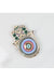 Hand Bunte Teller