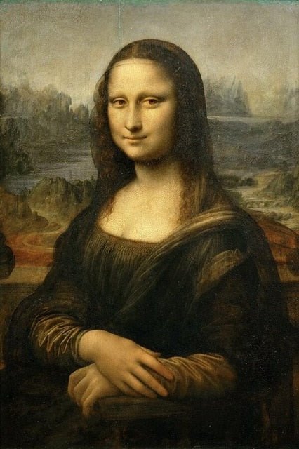 Brehn | Ästhetisches Lustiges Mona Lisa Leinwandposter