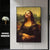 Brehn | Ästhetisches Lustiges Mona Lisa Leinwandposter