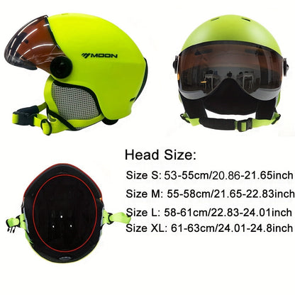 Hochwertiger Skihelm mit abnehmbaren Teilen – sicher und komfortabel für Outdoor-Aktivitäten