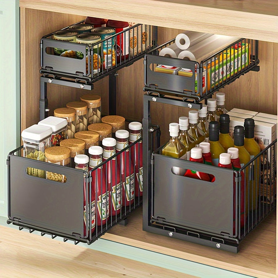 Ausziehbarer Unter-Schrank Organizer 2 Etagen | Brehn