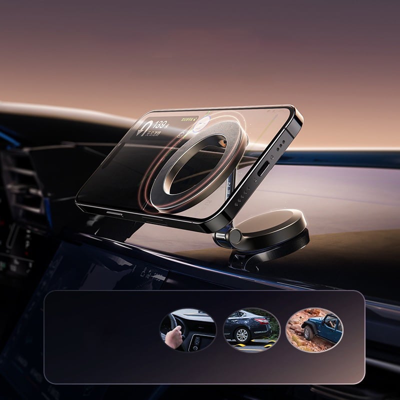 Universeller Telefonhalter mit 360° Rotation – Für Auto, Schreibtisch und Zuhause | Brehn