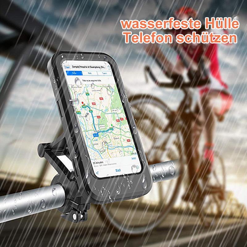 RideCharge Pro – Wasserdichter Handyhalter mit USB und 15W kabellosem Laden für Bike und E-Bike | Brehn