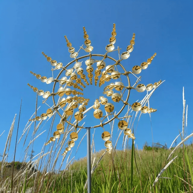 MagicWind kinetischer Windmühle aus Metall | Brehn