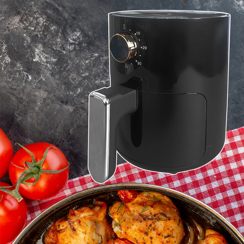 Airfryer 2,0 Liter (fettarm: grillen, backen, braten und frittieren) | Brehn