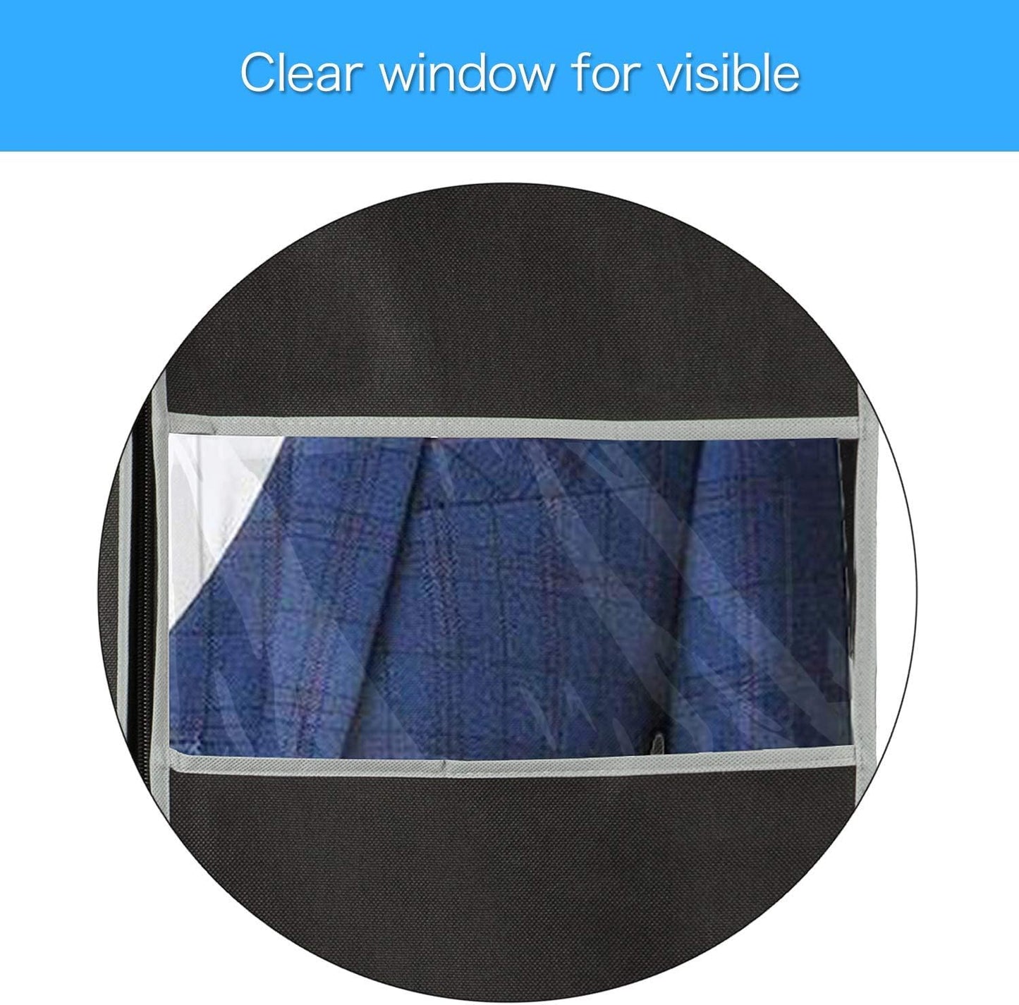 Brehn | Atmungsaktives Kleiderschutzset – 5er-Pack Kleiderschutzhüllen mit Fenster (1+1 GRATIS)