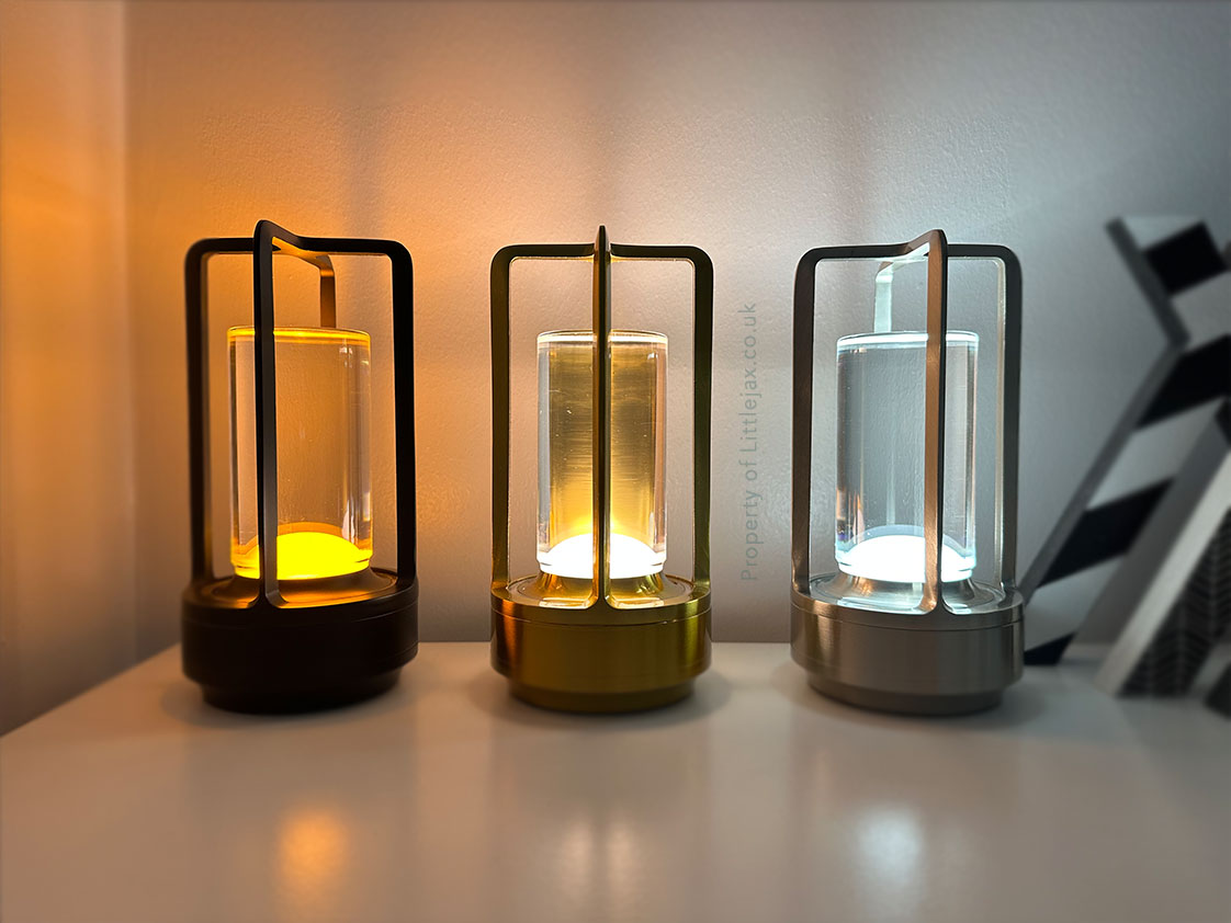Drahtlose Vintage Laterne Tischlampe | Brehn
