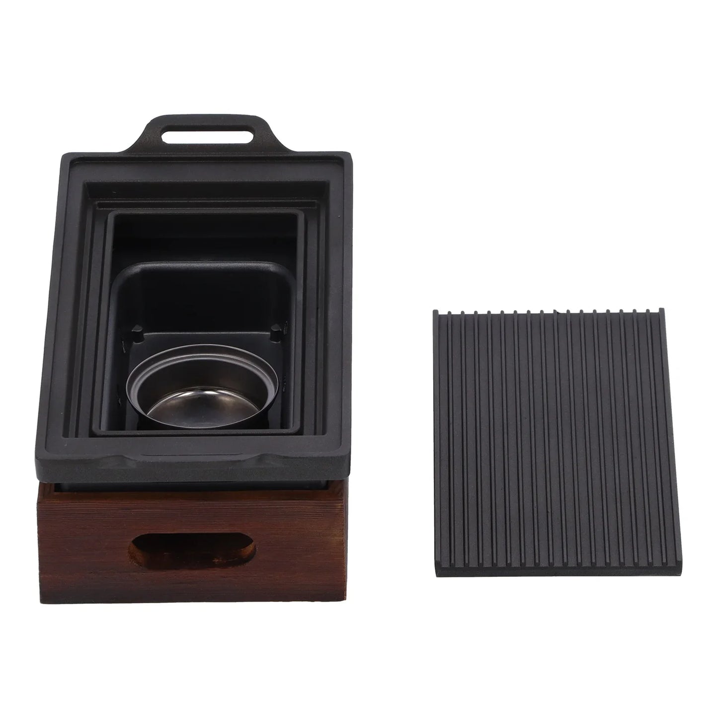 Aluminium Multifunktionale rauchfreie Schale Antihaft BBQ Platte Grillpfanne | Brehn