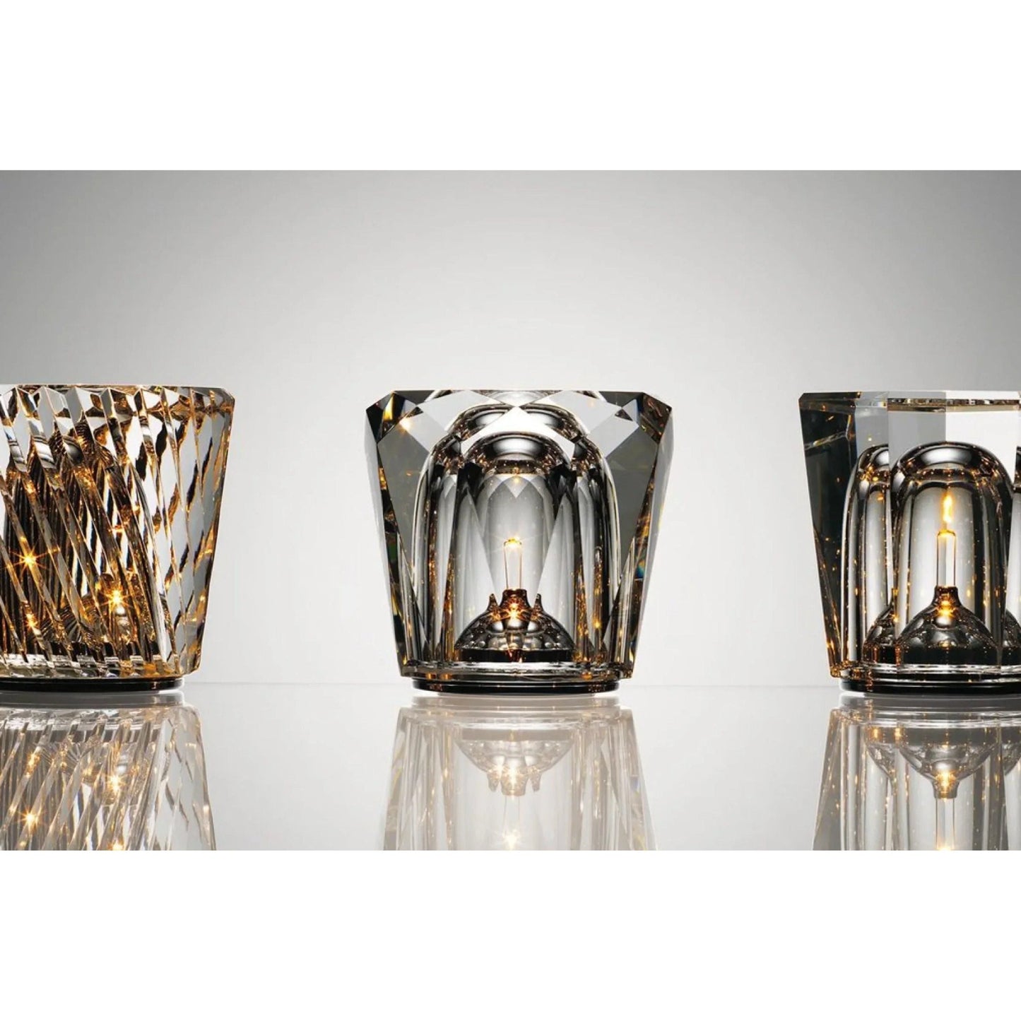Brehn | Lampe - Luxus Diamant Kristall LED Wiederaufladbare Tischlampe
