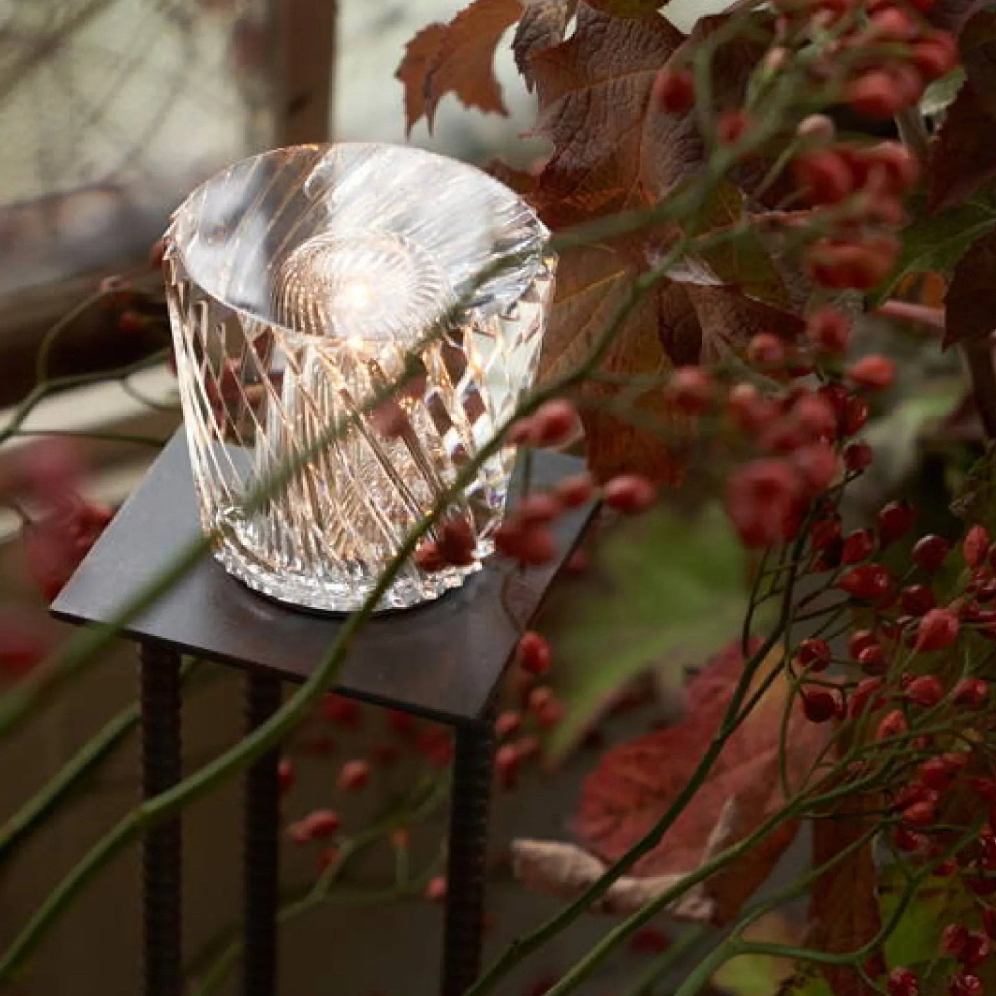 Luxus wiederaufladbare Diamant Kristall Tischlampe - Lumière Diamant | Brehn