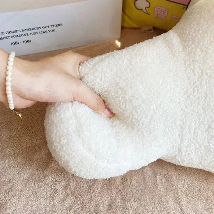 Teddy Shape Weiche Bürostuhlkissen - Plüsch Baumwollkomfort | Brehn