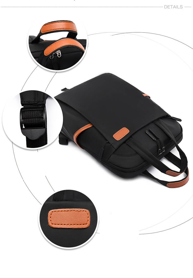 Wasserfester Diebstahlschutz Reise-Rucksack – Leichtes Oxford-Design | Brehn