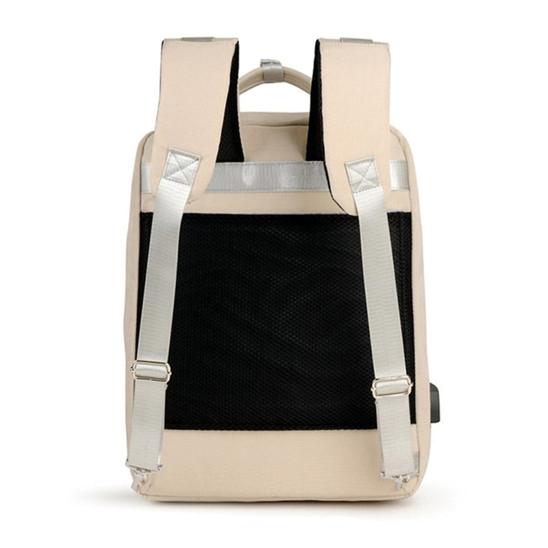 Sicherer Anti-Diebstahl Rucksack mit versteckten Reißverschlüssen und USB-Ladung | Brehn