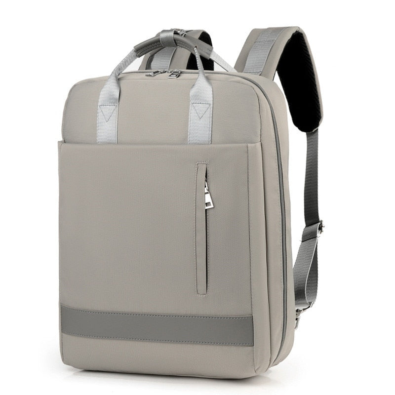 Sicherer Anti-Diebstahl Rucksack mit versteckten Reißverschlüssen und USB-Ladung | Brehn