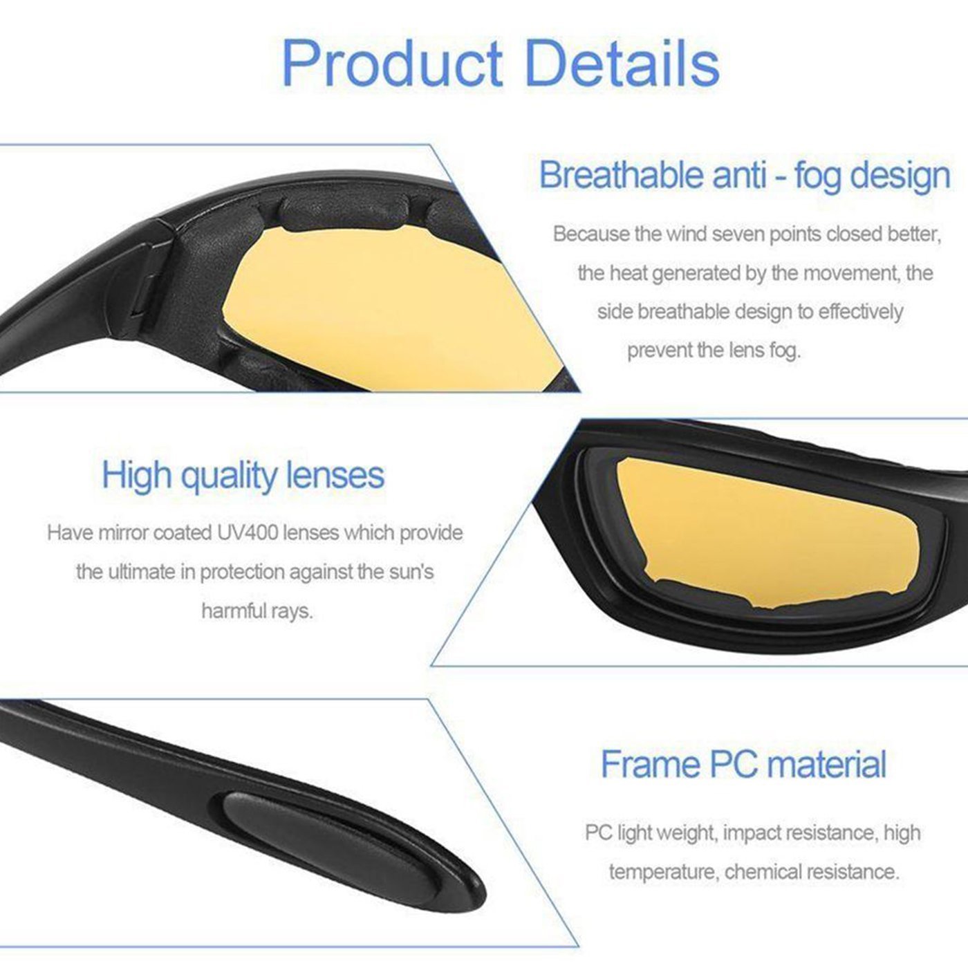 Brehn | Anti-Blendung Fahrersonnenbrille