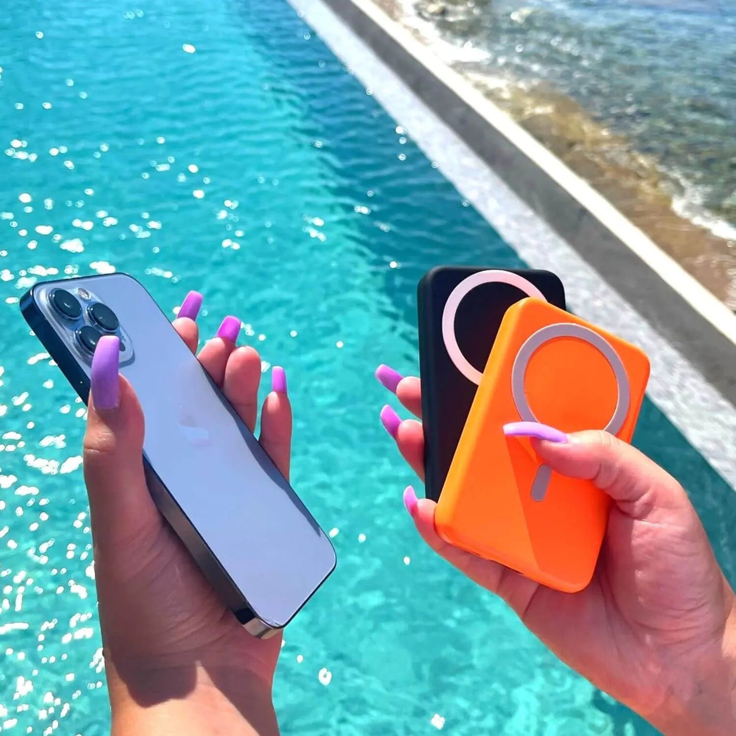 Magnetische kabellose Powerbank – Kompakt und leistungsstark für Smartphones